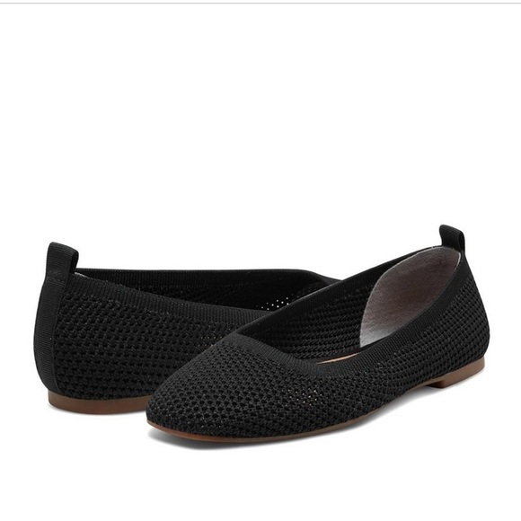 Nwob Lucky Brand Daneric Flat washable black flats new never worn size 8.5 - Picture 1 of 12